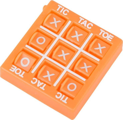 Loja tavolinë Pocket Tic-Tac-Toe GR0213, version xhepi, plastike, ngjyrë e përzier
