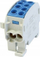 Разделен блок Simet SCB 35-Cu, 1‑полен, 125A, 2x4-35mm² 2x2.5-25mm², син