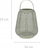 Fanar dekorativ Home Styling Collection, metal, me dorezë, jeshil