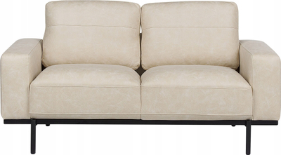 Divan 2 vendsh SOVIK, 156 cm, stof, krem
