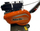 Freza për tokë Oleo Mac MH 155 K, 2.4HP, gjerësi pune 46cm, portokalli