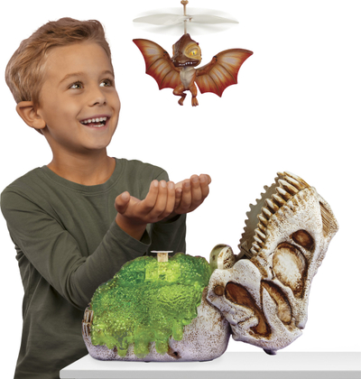 Lodër dinozaur MGA Entertainment Gross-a-Saurus GrossMos, interaktive, e kuqe