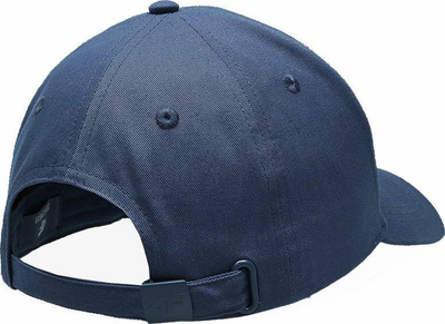 Kapele bejsbolli 4F Baseball Cap, për çuna, pambuk, blu