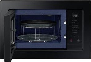 Fur mikrovalë e integrume Samsung MG23A7318CK, 23L, 1300W me skarë, e zezë