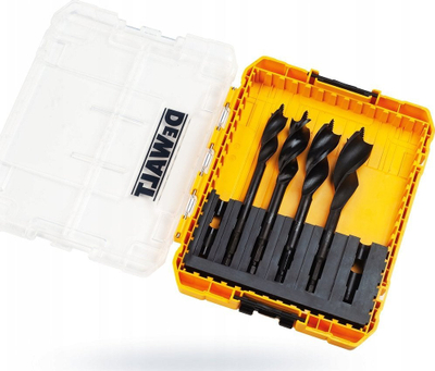 Set shpuese lopatë për dru DEWALT DT90238 Extreme Tri Flute, 6 copa