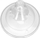 Gumë biberoni Neno Size M, 3–6 muaj, set 2 copë, transparente