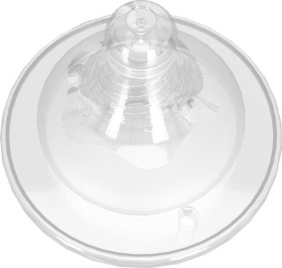 Gumë biberoni Neno Size M, 3–6 muaj, set 2 copë, transparente