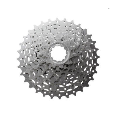 Kasetë biçiklete Shimano CS-HG400 Alivio, 9 shpejtësi, Hyperglide, argjendtë