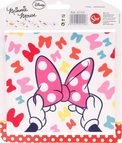 Mbështjellës mëngjesi Disney Minnie Mouse, i ripërdorshëm, për sanduiçe, shumëngjyrësh