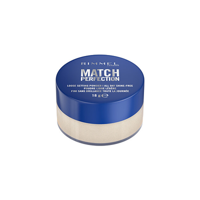 Pudër pluhur Rimmel Match Perfection Translucent Powder, 18 g