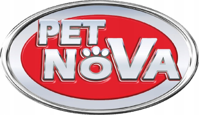 Muskë për qen Pet Nova MUZZLE M, metalike, me rripa lëkure, e zezë