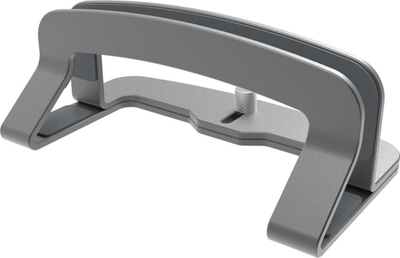 Mbajtëse vertikale laptopi Silver Monkey Muro SMA056, alumini, gri space gray