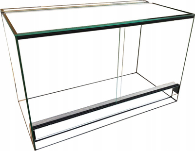 Terrarium prej xhami Wiwal, 80x40x50cm, transparnet