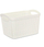 Shportë plastike Üçsan CESTO KNIT M-093, 3.3L, e bardhë