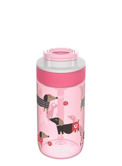 Shishe uji për fëmijë Kambukka Lagoon Diva Dogs, 400ml, rozë