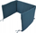 Mburojë krevati për bebe Homea Gauge, 40 x 180 cm, pambuk, blu navy