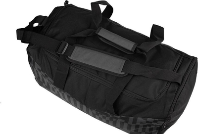 Çantë sportive Puma individualRISE Medium 79913 03, 44L, me ndarje për këpucë, e zezë gri