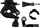 Mbajtëse për Biçikletë dhe Motoçikletë GoPro Handlebar Seatpost Pole Mount AGTSM-001