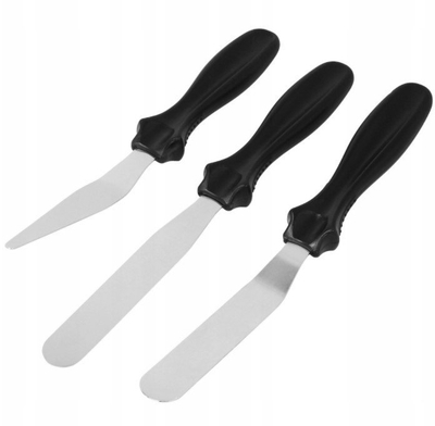 Сет кујнски шпатули Roy BB1693, 3 парчиња, шарени