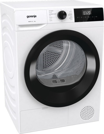 Tharëse rrobash Gorenje DHNA82/PL, 8kg, pomë nxehtësie, e bardhë