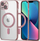 Mbështjellës telefoni Tech-Protect MagShine për iPhone 13, MagSafe, transparent gold pink