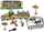 Set lodrash fermë Farmstead Pen, traktor me rimorkio, gardh dhe figura, shumëngjyrësh