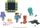 Figurë aksion Minecraft Glow Squid, 3.25", me aksesore, jeshile