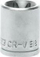 Prizë E Torx Teng Tools E18, 3/8", çelik aliazh, kromuar