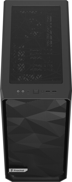 Kasë kompjuteri Fractal Design Meshify 2 Compact Black TG Light Tint