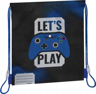 Çantë shpatulle STARPAK Gaming Pad 527159, shumëfunksionale, e zezë