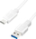 Kabllo USB LogiLink CU0174, USB A në USB C, 1m, USB 3.2 Gen1, e bardhë