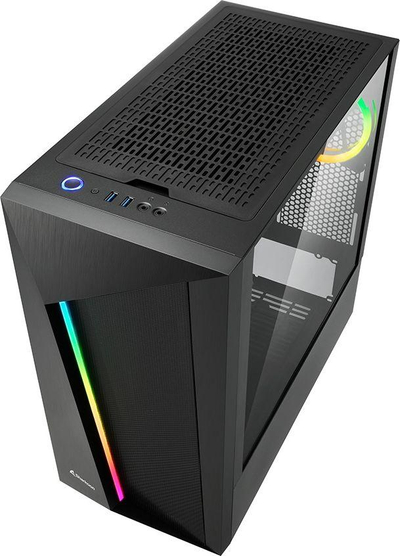 Kasë Sharkoon REV100 ARGB, Midi Tower
