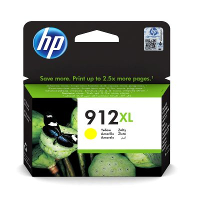Patronë boje HP 912XL 3YL83AE, rendiment i lartë, origjinal, e verdhë
