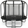 Trampolinë VirtuFit Premium VF06003-366, 366 cm, me rrjetë sigurie, e zezë