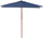 Çadër dielli Beliani Flamenco, 195cm, mbrojtje UV UPF 50+, blu navy