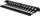 Organizues kabllosh rack Lanberg ORG-19-1U-A, 19", 1U, i zi