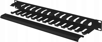 Organizues kabllosh rack Lanberg ORG-19-1U-A, 19", 1U, i zi