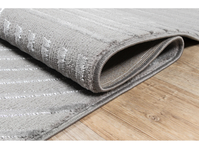 Tapet Beliani YAYLA, 160x230 cm, poliester, gri