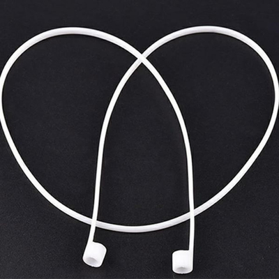 Rrip sigurie për kufje Beline Anti-Lost, silikon, për AirPods, i bardhë