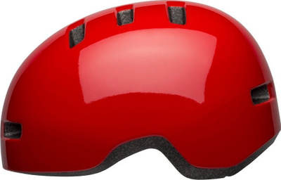 Kaskë biçiklete për kalamajt Bell Lil Ripper, In-Mold, XS 45-52 cm, e kuqe me shkëlqim