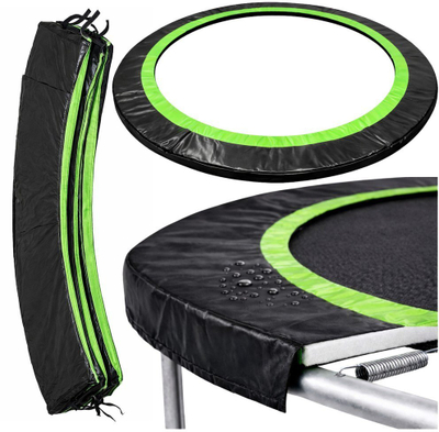 Mbulesë trampoline LEAN SPRING PAD 8FT, 244–252 cm, e zezë jeshile