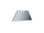 Thika trapezoidale Modeco MN-63-110, 19x50mm, set 5 copë, metalike