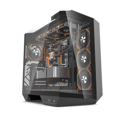 Kasë Darkflash DY470, Mid-Tower, e zezë