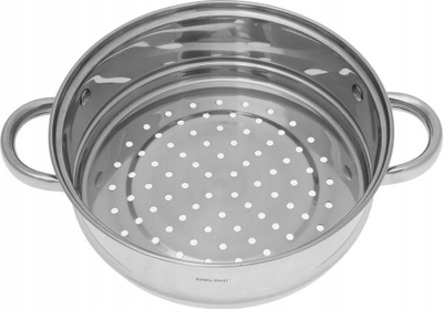 Insert avulli KingHoff KH-1536, 24 cm, çelik inox, ngjyrë argjendi