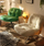 Karrige Newstyle Richome, 84x47x44cm, e gjelbër