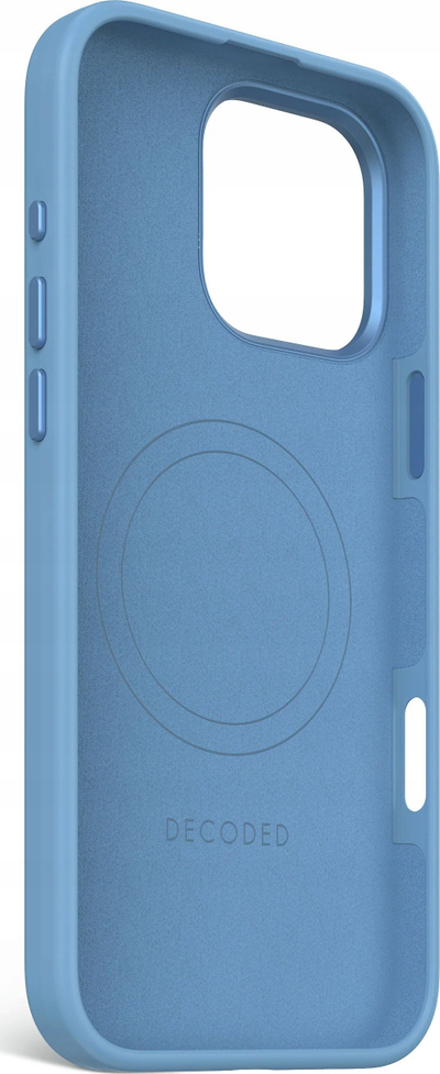 Futrollë telefoni Decoded Antimicrobial, për iPhone 16 Pro Max, MagSafe, blu