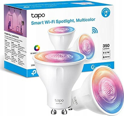 Spote të zgjuara Wi‑Fi Tapo L630, GU10, 3.7W, shumëngjyrëshe