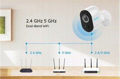 Kamerë sigurie Reolink Argus B330, 4MP, Wi-Fi, IP65, e bardhë