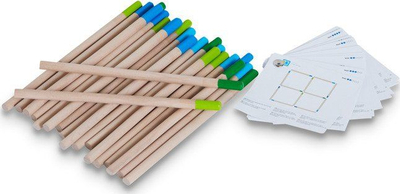Lojë mendore Fat Brain Toys Match Puzzle, 30 sfida, për mosha 8–12 vjeç, shumëngjyrëshe
