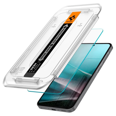 Заштитно стакло Spigen Glas TR EZ Fit, Samsung Galaxy A36 5G, 2 парчиња, проѕирно